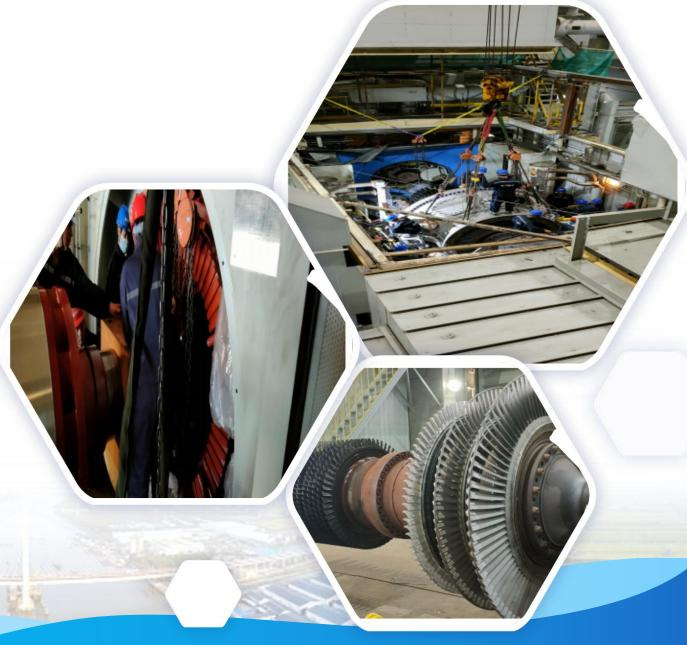 19. 2022 年华电电厂 GE 6FA 机组本体全面检修项目（MGTI）；